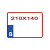 Reproduction plaque minéralogique pour moto ou 4X4