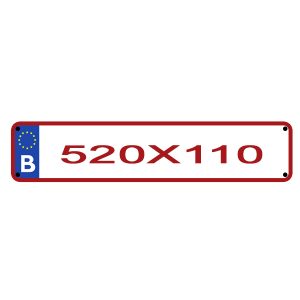 Plaque Immatriculation Alsace 2021 Plaque Acoeur 67 68