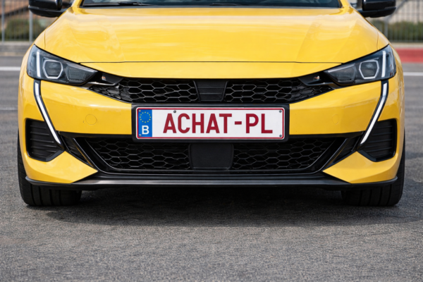 Plaque personnalisée belge