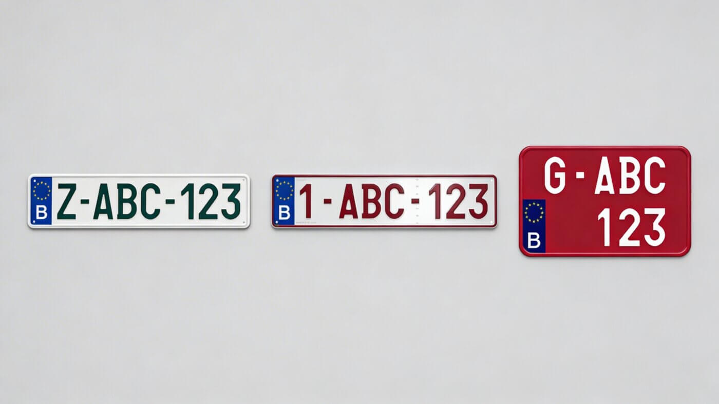 différents types de plaques