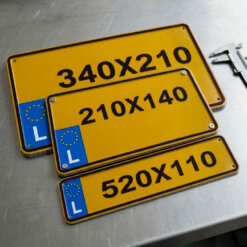 plaques Luxembourgeoise